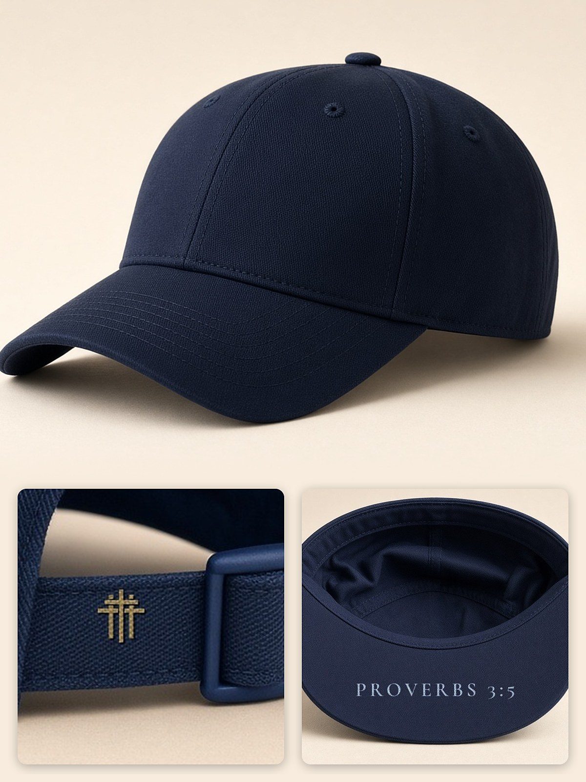 Structured 6-Panel Cap